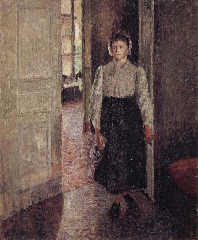 Camille Pissarro The Young maid oil painting picture